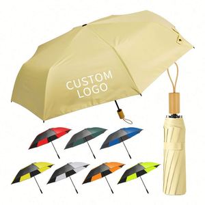 Custom Logo Folding UV Protection Outdoor Foldable <b>Smart</b> Small UV Umbrella for Women - Product Image 3