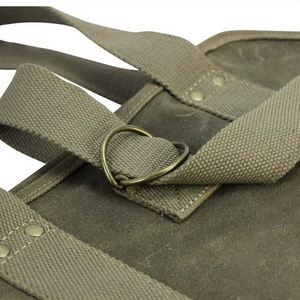 BSCI Factory Large <b>Log</b> Carrier Waxed Canvas <b>Log</b> Tote Bag Indoor Fireplace Firewood Totes <b>Holders</b> Round Woodpile Rack Fire Wood - Product Image 6