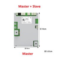 ANT Smart BMS Series 13PNA + 90AHB Master Slave MOS Version 200A Prise en charge totale des alimentations 104S Master + Slave