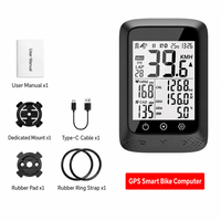 Ordinateur de vélo GPS sans fil avec capteur de cadence, batterie 27H, étanche IPX7, compteur de vitesse pour vélo de route et VTT