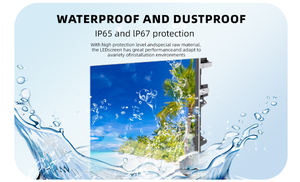 Pantalla LED de Alta Resolución Ultra Fina de 2 mm 61x61 8K 50W 6000k Impermeable IP65 para Exteriores/Interiores - Product Image 3