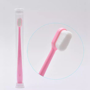 <span class=keywords><strong>Brosse</strong></span> à dents <span class=keywords><strong>ultra</strong></span>-douce à dix mille poils pour hommes et femmes avec des poils super fins Utilisation domestique Plastique PP - Product Image 4