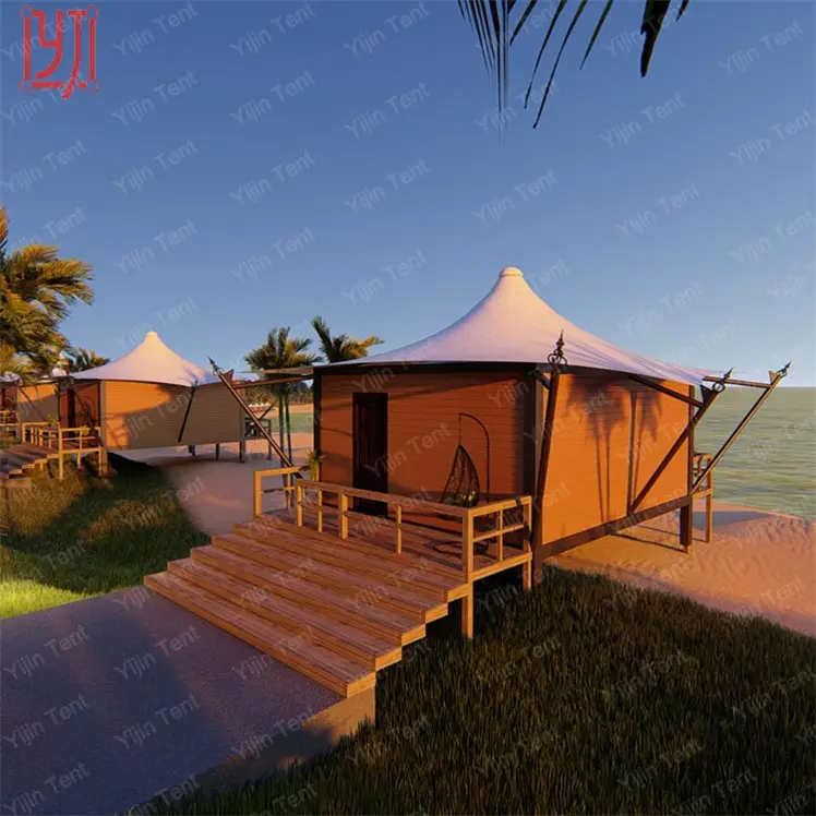 Africano struttura della membrana hotel villa resort tenda