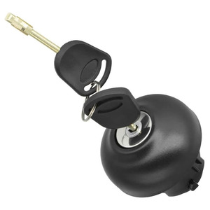 Bouchon de réservoir de carburant Ford avec serrure 1715043 9C119K163AA, pièce de rechange pour couvercle de réservoir à clé - Product Image 1