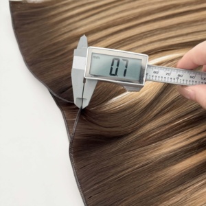 Extensiones de Cabello Genius Weft y Extensiones Genius Weft Onduladas y Rizadas para Mujer, Extensiones Rusas Finas e Invisibles Genius Weft - Product Image 1