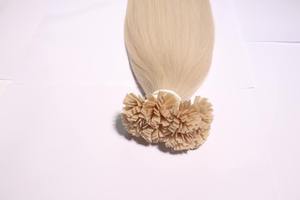 Extensions de cheveux à pointe plate blond platine de haute qualité fabricant vietnamien aspect naturel, sans enchevêtrement, sans perte - Product Image 4