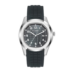 <span class=keywords><strong>Orologio</strong></span> al Quarzo PLADEN da <span class=keywords><strong>Uomo</strong></span>, Stile Sportivo, <span class=keywords><strong>Verde</strong></span> Blu, Cinturino in Silicone e Acciaio, Impermeabile, Lancette Luminose - Product Image 5