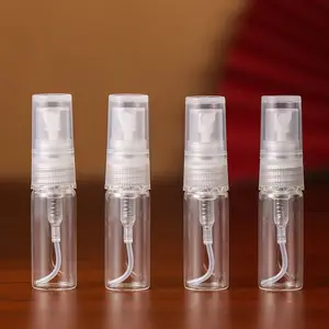 Penjualan langsung pabrik 2ml 3ml 5ml10ml botol parfum mini kemasan percobaan botol semprot kaca