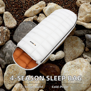 轻质羽绒被妈咪风格成人睡袋可压缩背包，适用于-25 ~ 30 ℃ 寒冷天气野营4季 - Product Image 2