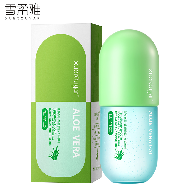 Корейский органический гель с алоэ вера, 100% чистое лечение акне, гиалуроновые натюрмортные травы, гель с алоэ