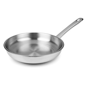 Padella Vitrocor in acciaio inossidabile da 10 pollici antiaderente per uso su piano cottura - Product Image 1
