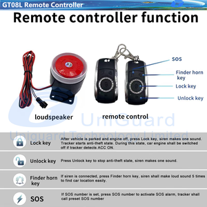 Thiết bị định vị GPS nhỏ nhất GT08L với cảm biến nhiên liệu siêu âm cho xe có chức năng phát hiện ACC, gọi thoại 2 chiều, theo dõi thời gian thực - Product Image 4