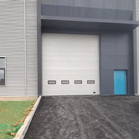 Porte à enroulement électrique en aluminium, modèle BY27, technologie d'usine automatique, sécurité intelligente, automatisation, coupe-vent, moderne