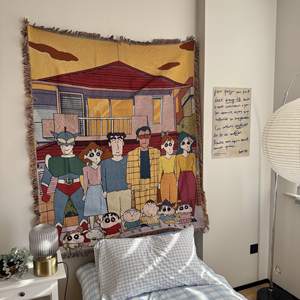 Couverture en jacquard tissé 100% polyester de haute qualité, motif dessin animé Berserk personnalisé, pour la décoration de la maison, les voyages et une utilisation en toutes saisons - Product Image 1