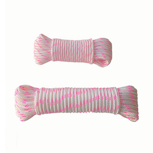 Cordons d'emballage en <span class=keywords><strong>polyester</strong></span> tressé personnalisés de 5 mm, durables, 16 brins, pour l'emballage, le jardin, la maison - Product Image 2