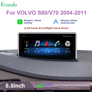 Radio Multimedia Android para Auto Krando de 8.8 Pulgadas para VOLVO S80 V70 2004-2011, Reproductor Multimedia para Auto con Android Carplay, BT, WIFI, DSP - Product Image 3