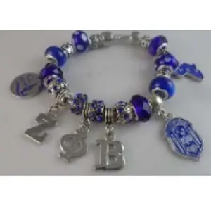 Zeta Phi Beta Crest Griekse Letters Symbool Fijner Vrouwen Zob Studentenvereniging Vrouwen Kralen Dove Afrika Kaart Charme Schild Bedelarmbanden