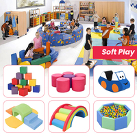 Blocs d'escalade en mousse Montessori d'intérieur, ensemble de jeux doux pour les tout-petits, équipement de salle de jeux pour la maternelle, la garderie et l'école
