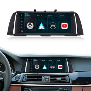 Unidad principal Linux de 10,25 "para BMW <span class=keywords><strong>5</strong></span> Series F10 F11 NBT CIC CarPlay inalámbrico y con cable <span class=keywords><strong>Android</strong></span> Llamadas de pantalla automáticas usando el OEM BT - Product Image 1