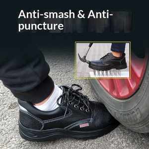 Chaussures de sécurité Boyuan pour hommes, automne/printemps/été, avec embout <span class=keywords><strong>métallique</strong></span>, tige synthétique et semelle extérieure en caoutchouc - Fabriquées en Chine - Product Image 2