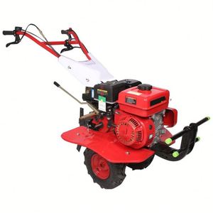 Hand-push Garden <b>Cultivators</b> Gasoline Mini Power Tiller 7Hp 6Hp Tractor Small Hand Two Wheel Mini Power Tiller - Product Image 3