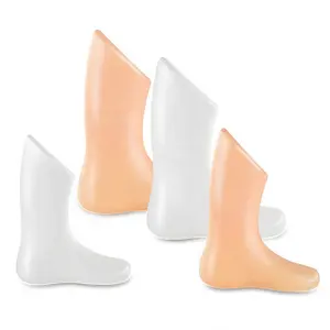 Großhandel niedlichen billigen weißen Kunststoff Baby Plattfuß Schaufenster puppe für Schuh