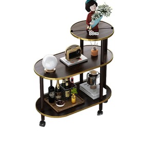 Nordic-style minimalist luxury sofa side <b>table</b> with marble pattern, new style <b>small</b> coffee <b>table</b>, sofa side cabinet, solid wood - Product Image 5