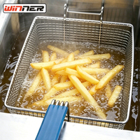 Grote friteuse 28L horeca apparatuur restaurant leverancier diepvriezer voor hotel aanbieding