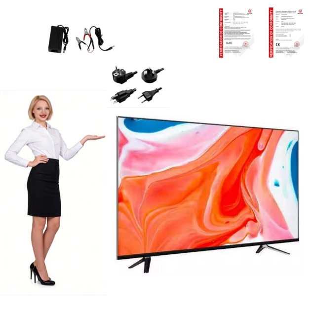 Manufacturer's Low-cost 32 Inch Android High-definition TV Customized Frameless Multilingual Function Google Smart TV