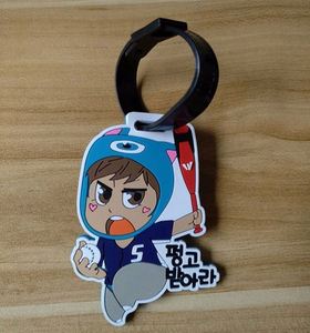 ป้ายแท็กกระเป๋าเดินทาง PVC นิ่ม กันน้ำ พิมพ์ลายนูนโลโก้บริษัทหรือข้อความตามสั่ง ขายส่ง - Product Image 4