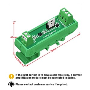 Cortina de Luz de Seguridad Hailingwei, Sensor de Escaneo Infrarrojo de Respuesta Rápida para Línea de Ensamblaje Automatizada, Aislamiento de Seguridad Industrial - Product Image 5