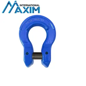 Towing chain omega link super tensile forged alloy g80 for lifting and sling and trailer and lashing