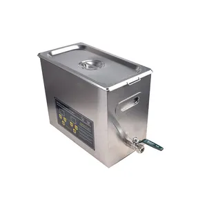 Commercial Cleaning Machine 6L 40Khz 180W Ultrasonic Cleaner With Drainage