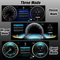 Tableau de bord pour Mercedes Benz C W204 NTG4.0 2008-2011, écran numérique de divertissement, compteur de vitesse, écran d'instrument de voiture, stéréo