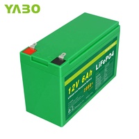 Batterie au lithium rechargeable haute capacité LiFePO4 Li-ion 32700 4S1P 12V 6Ah pour vélo électrique/scooter