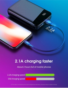 Bán buôn Nhà cung cấp của New 10000mAh phổ sạc nhanh ngân hàng điện dễ thương thiết bị điện tử với micro USB đầu vào & 10 Wát đầu ra - Product Image 5