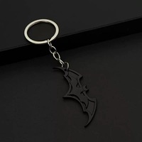 Ailes d'Halloween créatives pour hommes et femmes, en alliage de zinc, impression UV, sacs de créateurs de luxe tendance, ornements, cadeaux