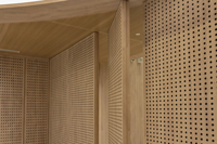Panneau acoustique en bois plaqué pour le cinéma Tuile insonorisante en MDF perforé pour Hall