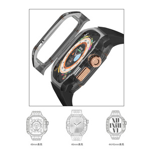 Correa para Apple <span class=keywords><strong>iWatch</strong></span> <span class=keywords><strong>Ultra</strong></span> 2026 con Cubierta de Apertura Rápida y Carcasa Anticaída Integrada, Modificación de 49 mm - Product Image 2