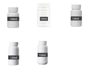 Cápsula botella de farmacia 100mL 120ml 150ml 200ml HDPE/PET suplementos de plástico botella de medicina para tableta con tapa a prueba de niños - Product Image 6