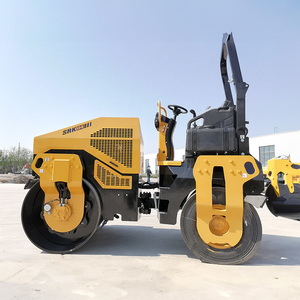 Shantui marka SRK04 4 Ton <span class=keywords><strong>Tandem</strong></span> davul yol silindiri asfalt kaplama onarımı için 10 Ton - Product Image 5