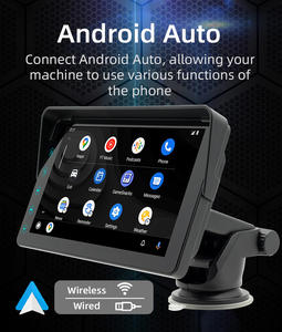 BQCC 7 "IPS HD Monitor portátil Pantalla inalámbrica Carplay Pantalla inalámbrica Android Auto Car Display Universal Multimedia Car Stereo - Product Image 3