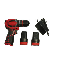Perceuse sans fil professionnelle 16V sans balais, couple de 45 Nm, batterie 1,5 Ah, 0-1250 tr/min, 2 vitesses, OEM, 2 batteries, chargeur