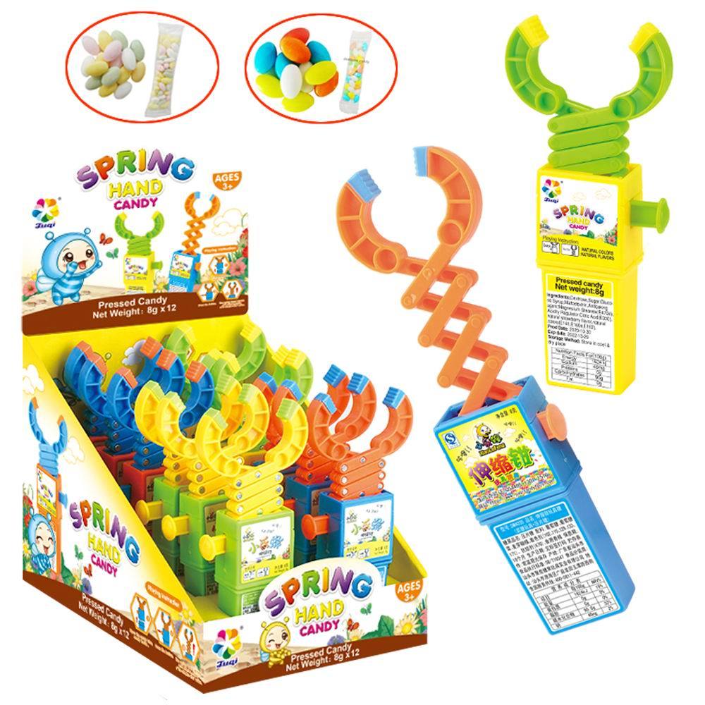 Confeitaria Confectionery Sweet Grab Extending Claw Toy Candy Grabber Candies Toys