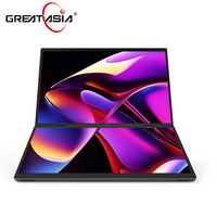 Portátil para Estudiantes de 14 Pulgadas con Pantalla Táctil Dual, Procesador Intel, Panel IPS, Nuevo, con Función de Cámara