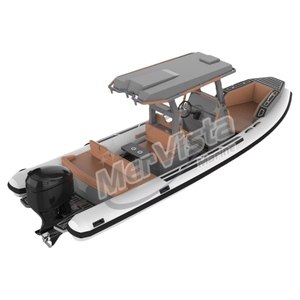 Nhôm Sâu V <span class=keywords><strong>Hull</strong></span> 22ft 680Cm Thuyền Sườn Sang Trọng Bán Cứng Nhắc Đánh Cá Inflatable Thuyền Du Thuyền Cho Đại Dương - Product Image 1