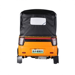Triciclo de Pasajeros Pequeño con Pantalla LCD Independiente de 72V48Ah Cinturón de Seguridad para Conductor, 1 Asiento Trasero, 2 Parabrisas, Cinturón de Seguridad Automático - Product Image 6