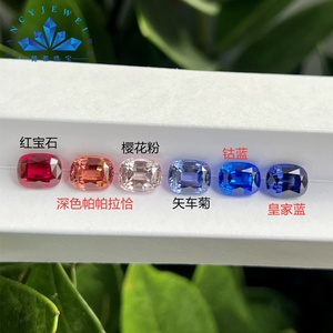 Vente directe usine – Saphir de laboratoire 1ct 2ct, forme <span class=keywords><strong>poire</strong></span>, bleu royal, pierres brutes cultivées en laboratoire - Product Image 4