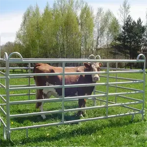 Alta zinco rivestito estetico antiruggine pannello di recinzione del bestiame caw barns per ranch/fattoria/campo/recinto del bestiame