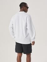 T-shirt personnalisé en gros de haute qualité 100% coton lourd, logo personnalisé, t-shirt à manches longues pour homme